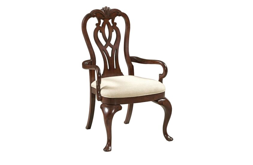 QUEEN ANNE ARM CHAIR 658