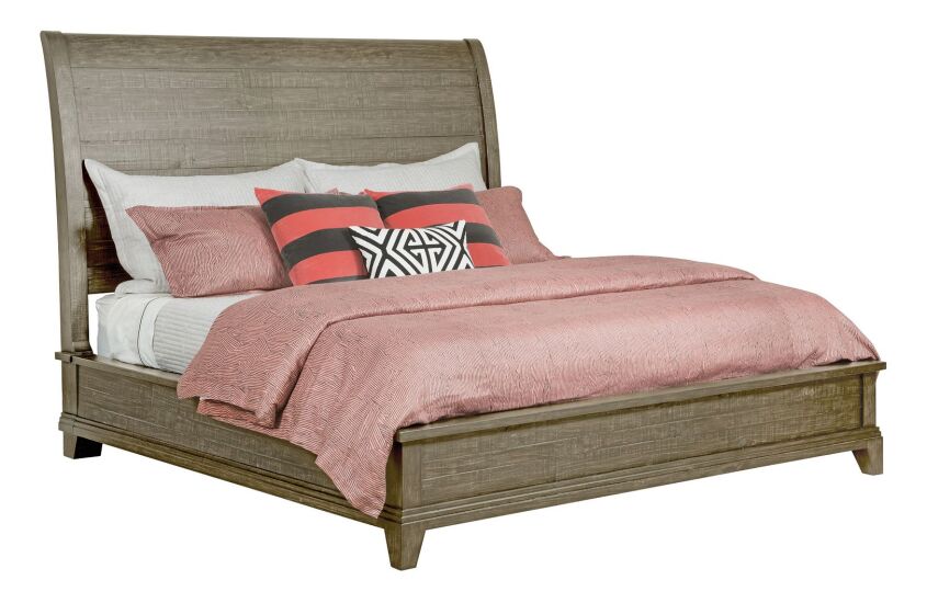 EASTBURN SLEIGH KING BED - COMPLETE 227