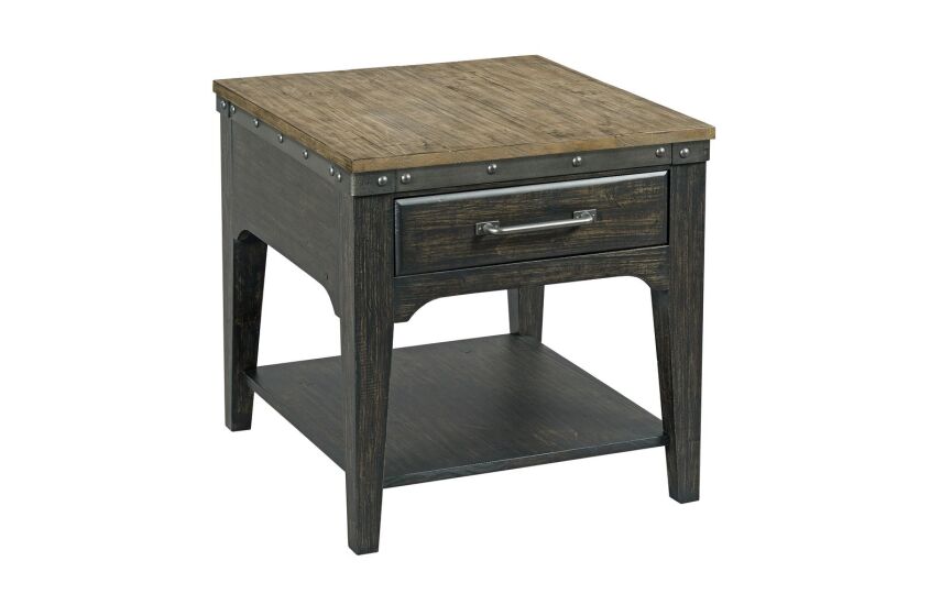 ARTISANS RECTANGULAR DRAWER END TABLE 804