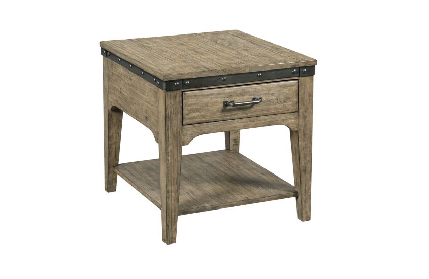 ARTISANS RECTANGULAR DRAWER END TABLE 813