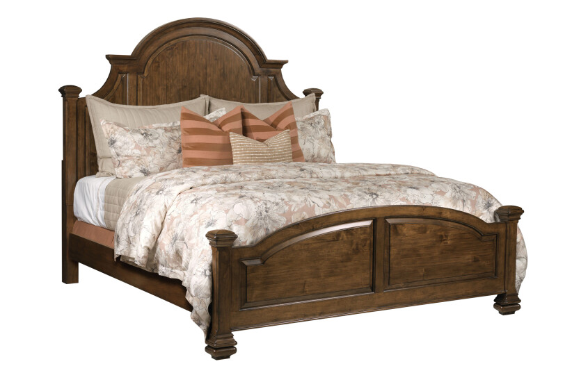ALLENBY KING PANEL BED - COMPLETE 207