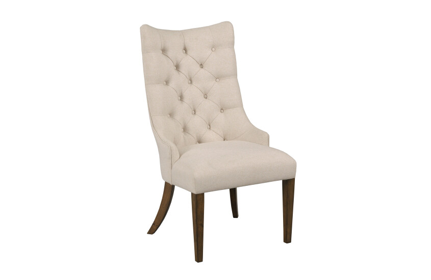 HIGGINS UPHOLSTERED HOST CHAIR 608