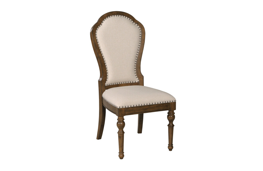 KIRKMAN UPHOLSTERED BACK SIDE CHAIR 635
