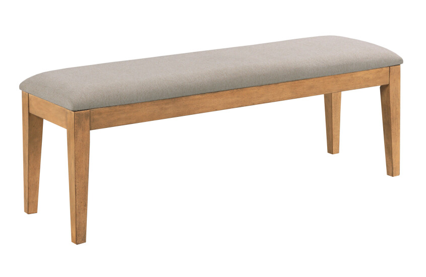 UPHOLSTERED DINING BENCH, CAPPUCCINO 771
