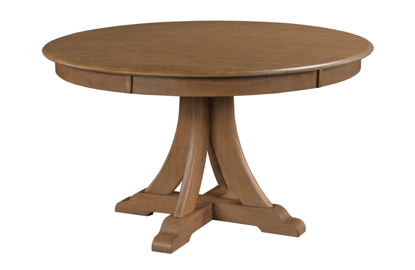 54 ROUND QUAD TABLE, LATTE 297