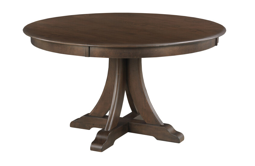 54 ROUND QUAD TABLE, MOCHA 314