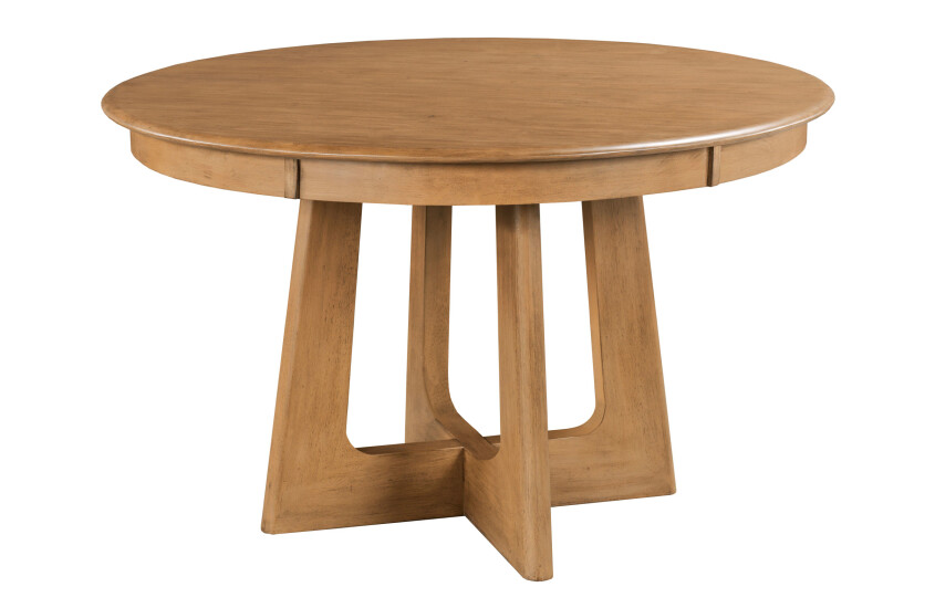 54 ROUND PEDESTAL TABLE, CAPPUCCINO 277