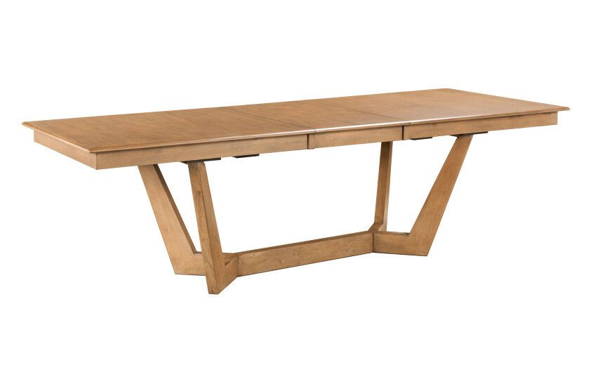 80 RECTANGULAR TRESTLE TBL-CAPPUCCINO - COMPLETE 453