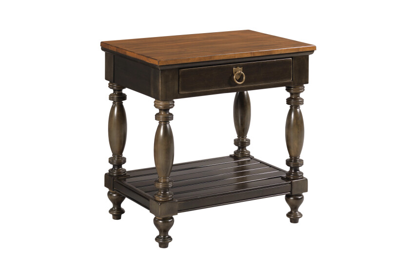 WARREN BEDSIDE TABLE - BLACK 426