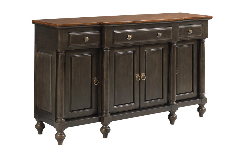 HARRISON CREDENZA - BLACK 717