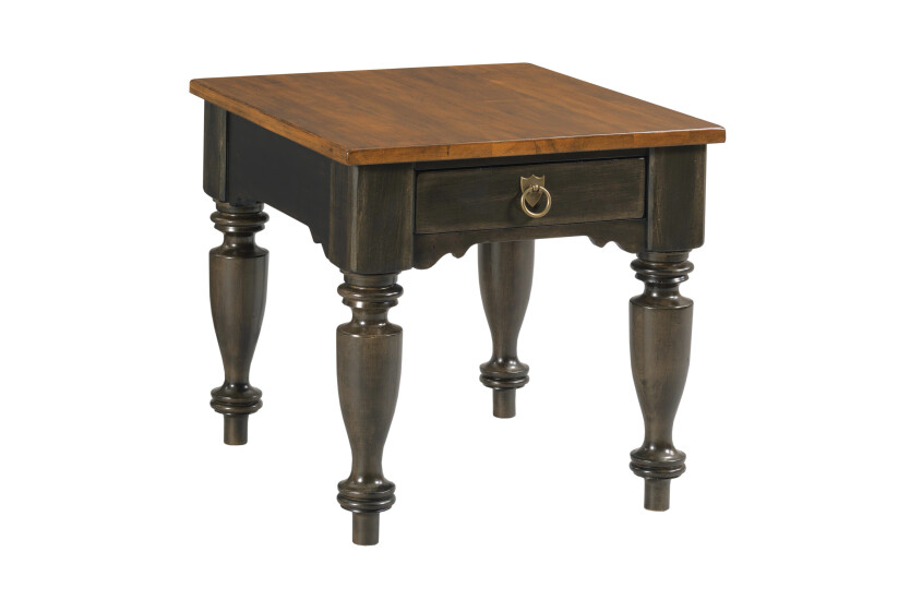 KITRIDGE END TABLE - BLACK 818
