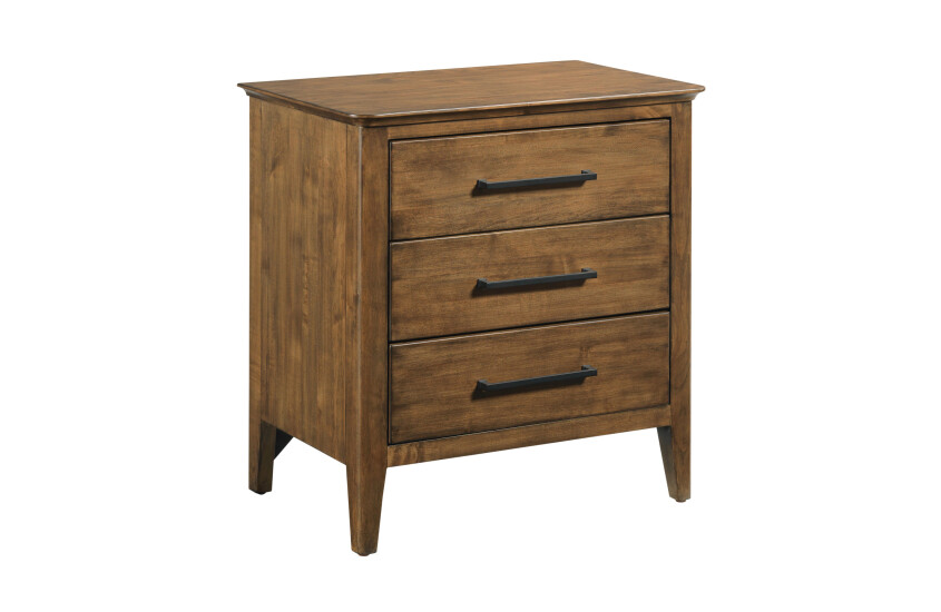 LARSON THREE DRAWER NIGHTSTAND 344