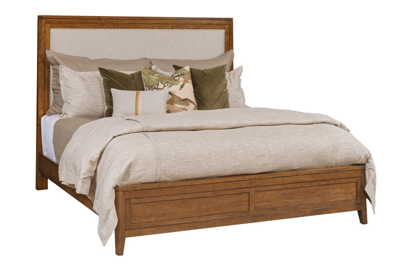 AFFINITY KING UPHOLSTERED BED - COMPLETE 224