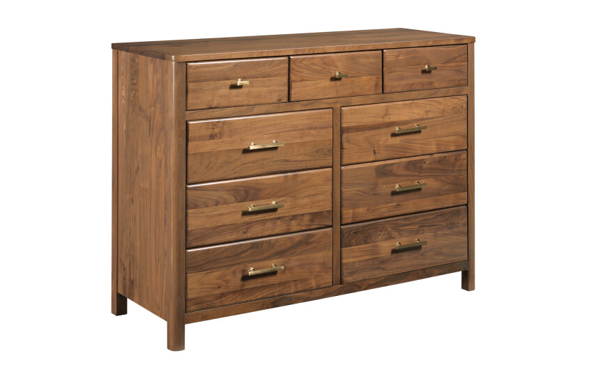 FLAT TOP NINE DRAWER DRESSER 281
