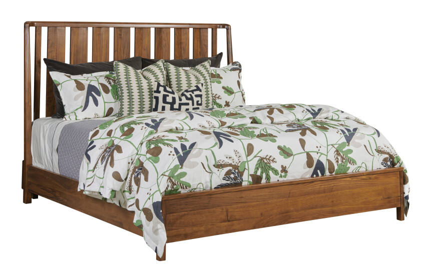 6/6 ASHBURN SLAT BED - COMPLETE 205
