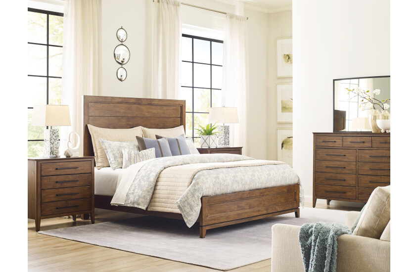 SCHAFER KING PANEL BED - COMPLETE Room