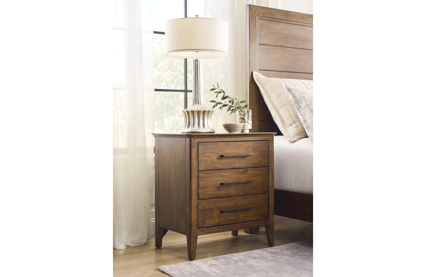 LARSON THREE DRAWER NIGHTSTAND Room