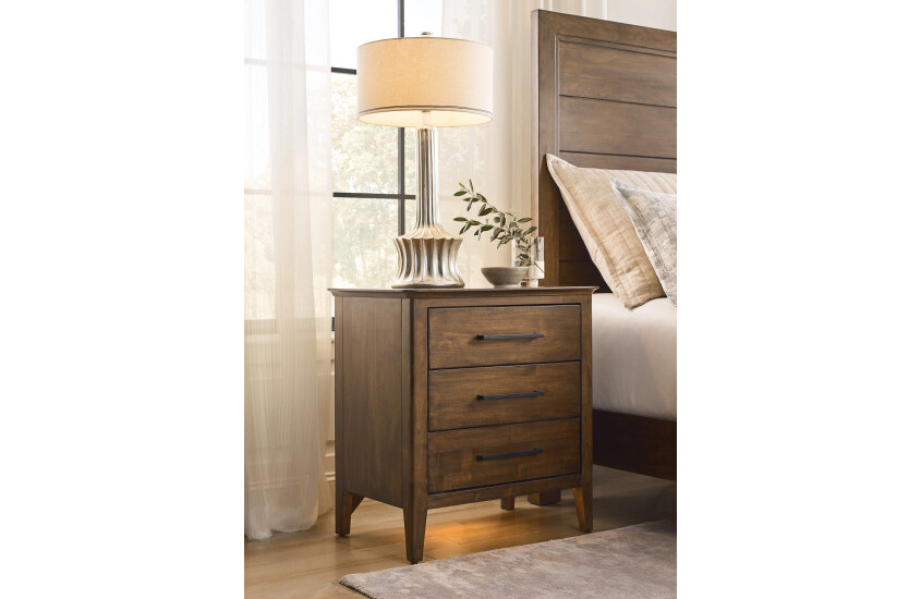 LARSON THREE DRAWER NIGHTSTAND Room 2