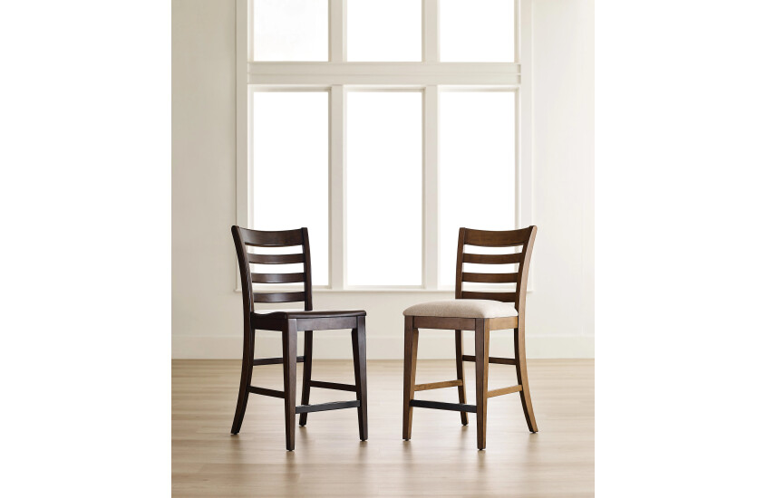 TALL LADDER BACK CHAIR, LATTE Room