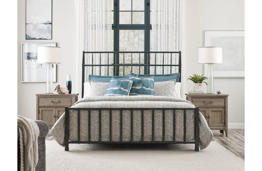 SYLVAN KING METAL BED - COMPLETE Room 2