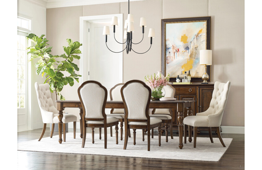 HIGGINS UPHOLSTERED HOST CHAIR Room 2