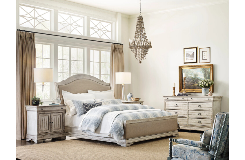 KELLY UPH CAL KING BED - COMPLETE Room