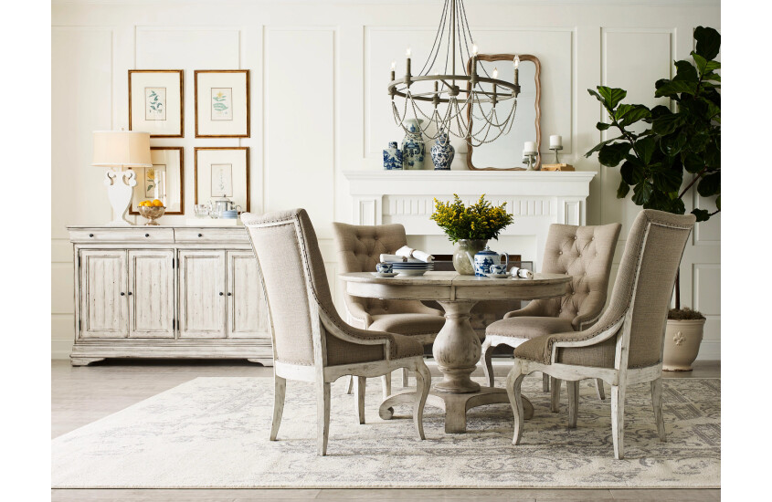 LLOYD PEDESTAL DINING TABLE - COMPLETE Room