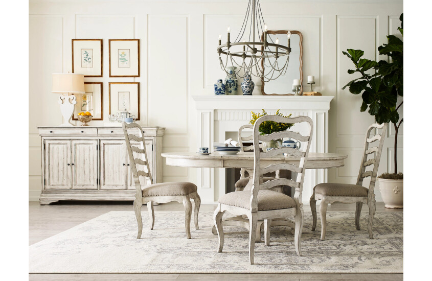 LLOYD PEDESTAL DINING TABLE - COMPLETE Room 2