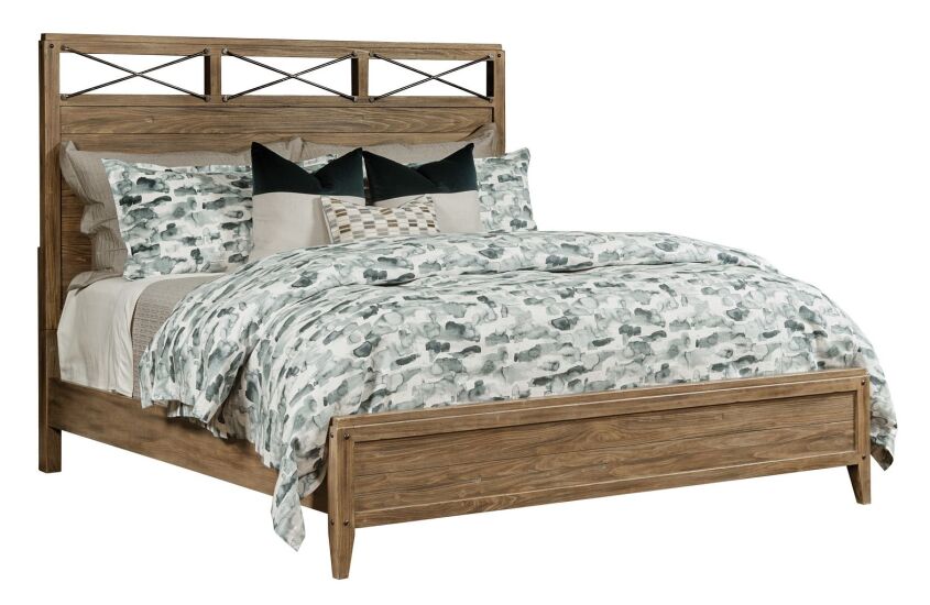 JACKSON QUEEN PANEL BED - COMPLETE 246